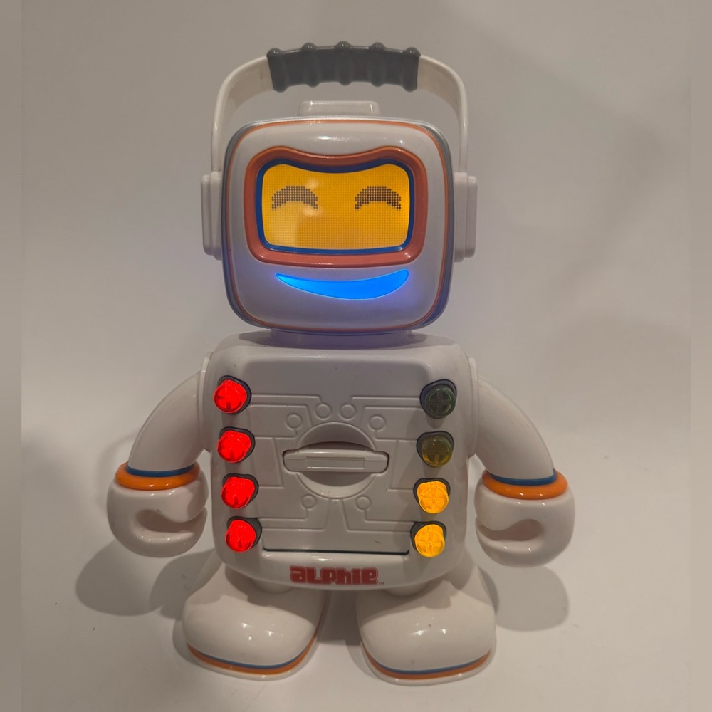 Alphie Electronic Talking Learning Interactive Robot Playskool 2009